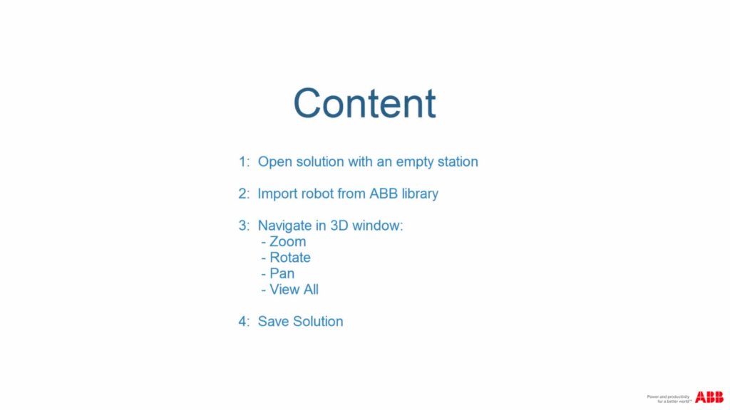 Tutorial Esercizio Ese01a Getting Started Abb Robotstudio 2023